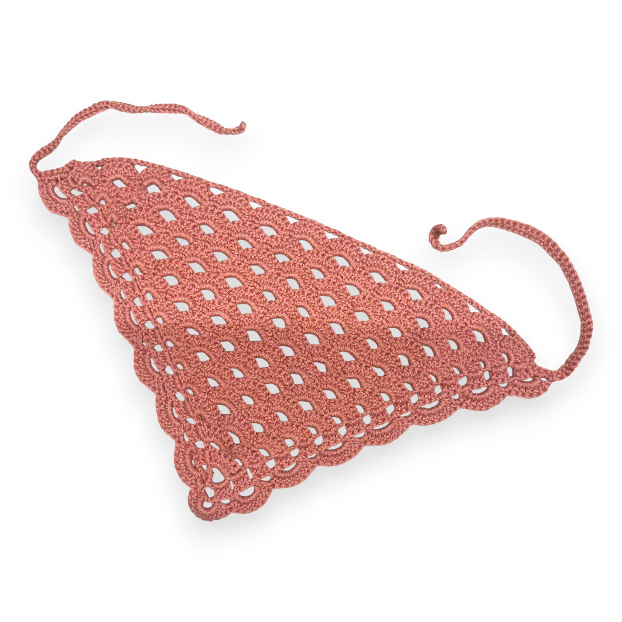 Mauve Pink Arcade Stitch Bandana