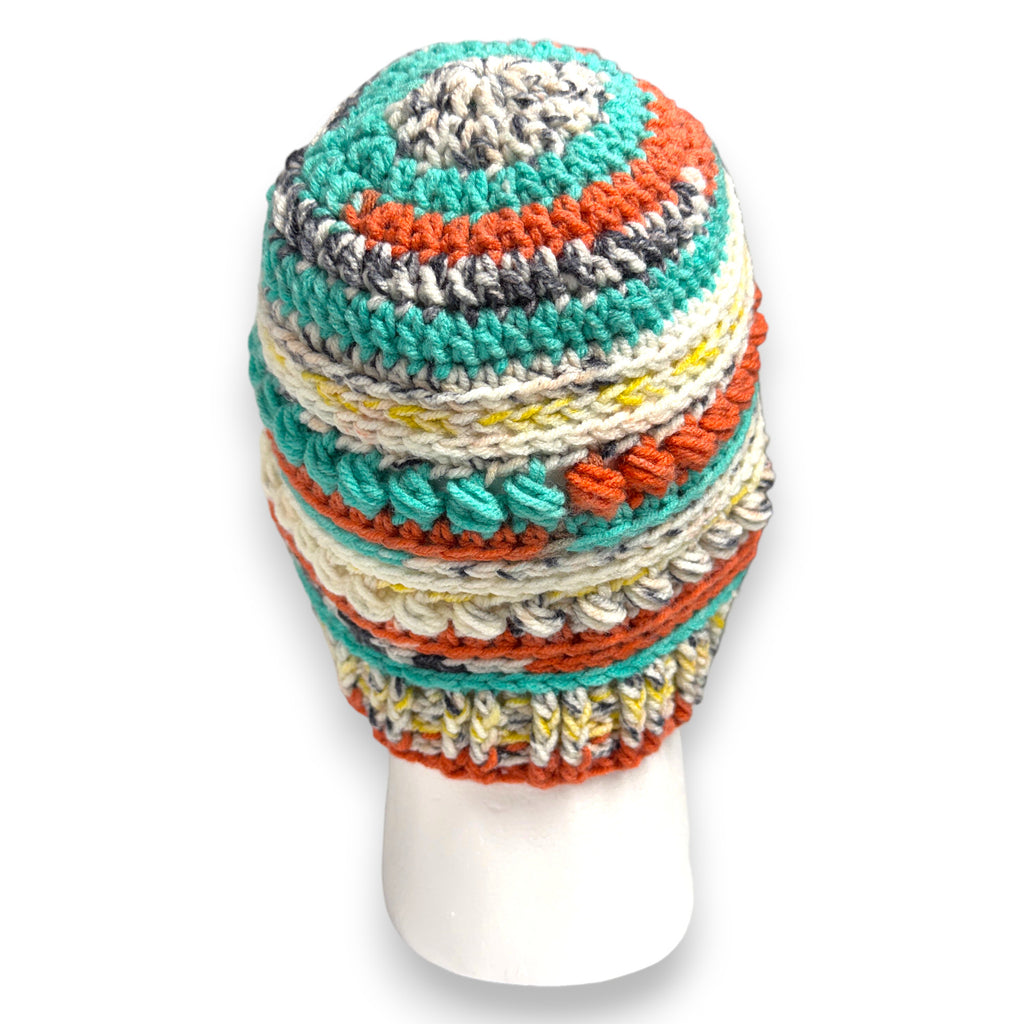 Painted Canyon Bead Stitch Hat Beanie