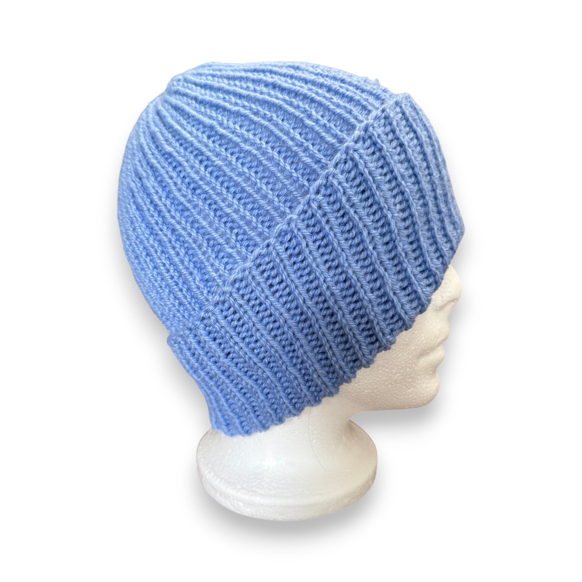 Light Blue Saybin Knit Beanie