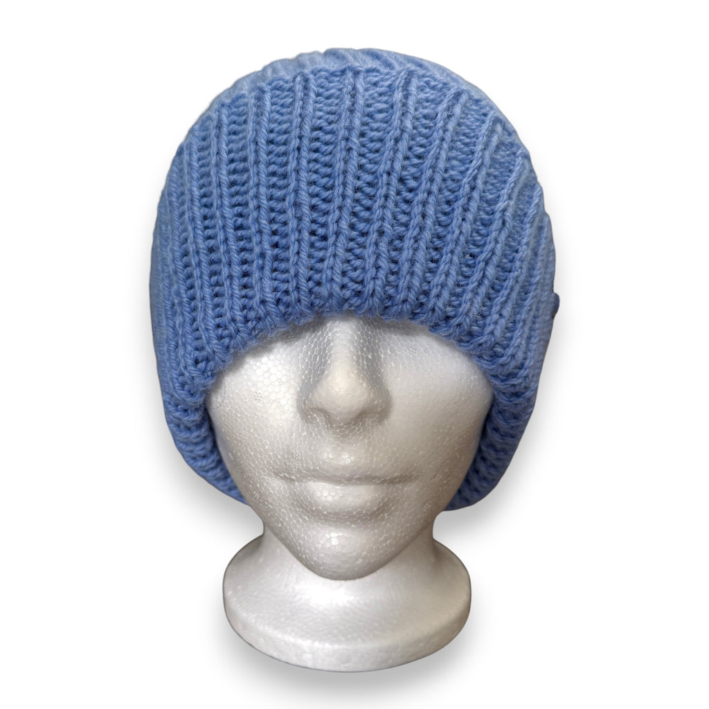 Light Blue Saybin Knit Beanie