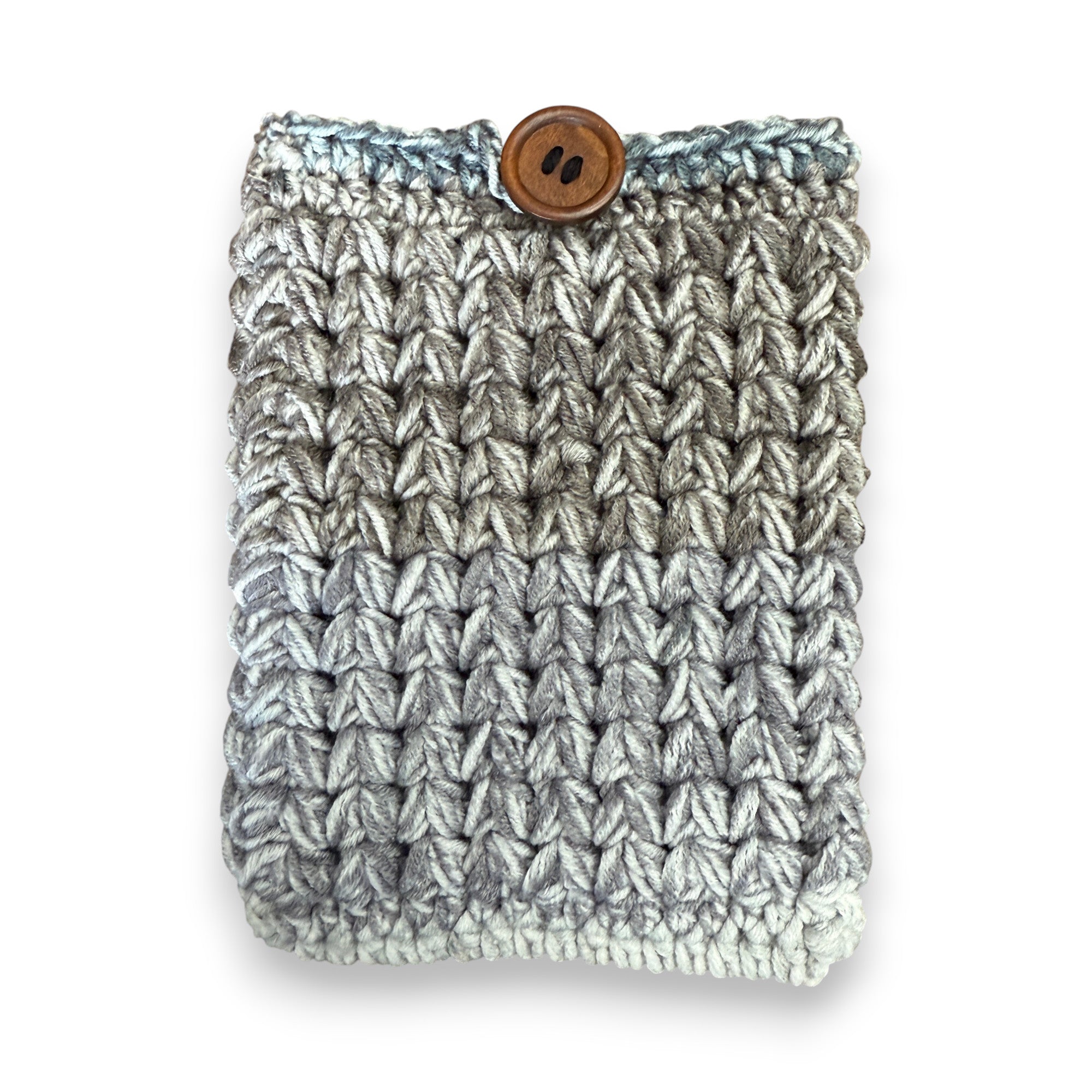 Gray Ombre Meadow Kindle E-Reader Sleeve