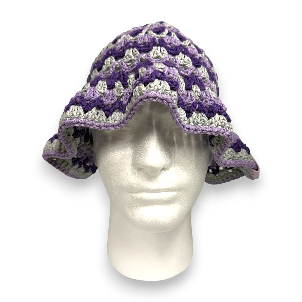 Purple Cotton Kelp Bucket Hat