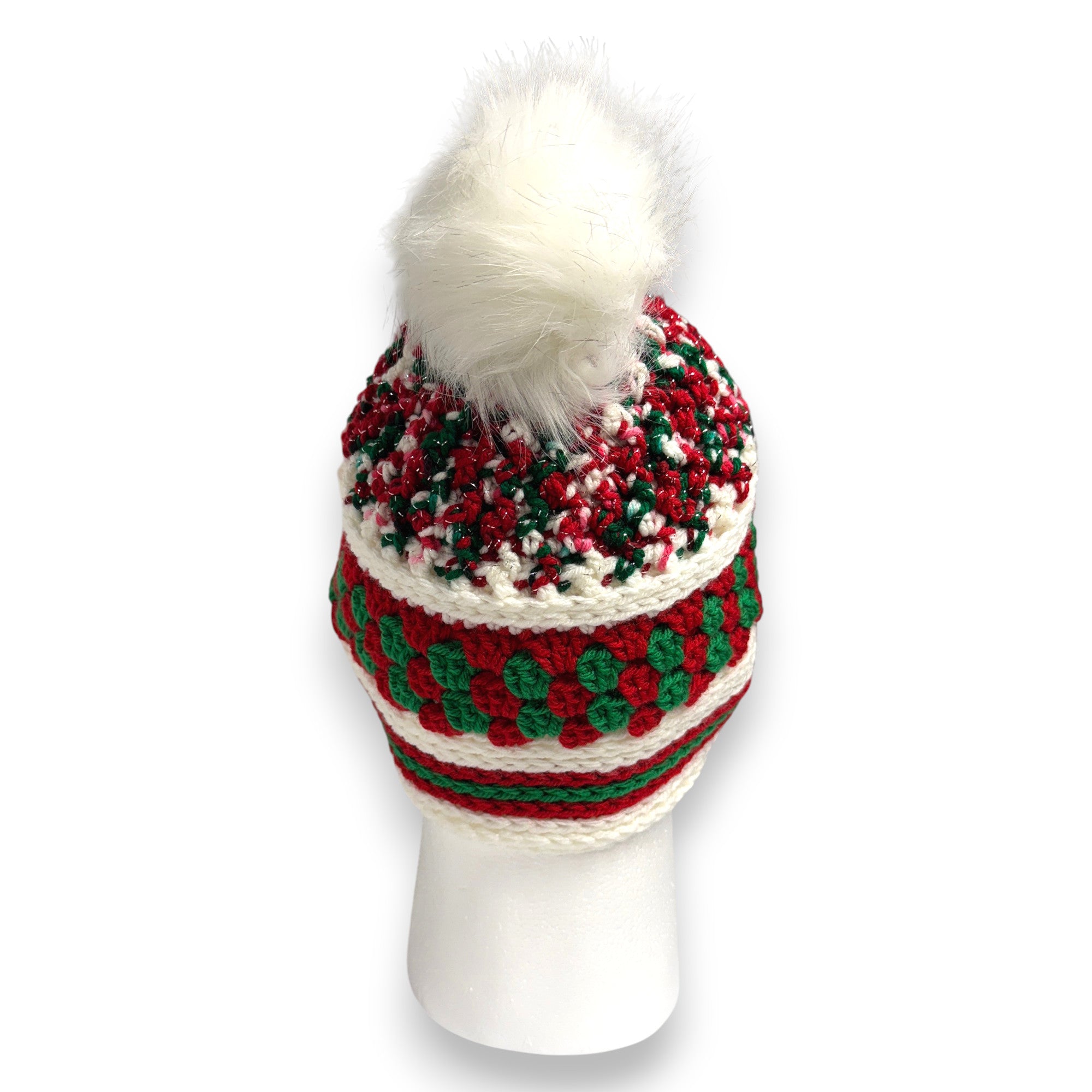 Adult Christmas Mimi Beanie with Pompom